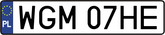 WGM07HE