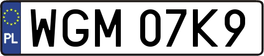 WGM07K9