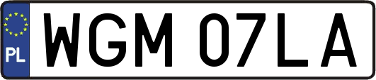 WGM07LA