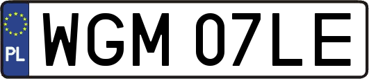 WGM07LE