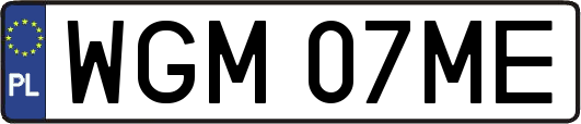 WGM07ME