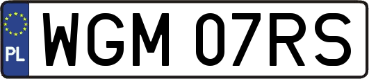 WGM07RS