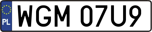 WGM07U9