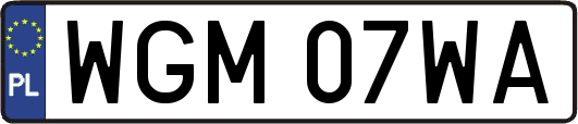WGM07WA