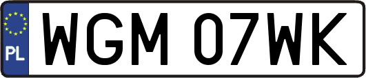 WGM07WK