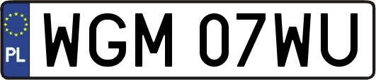WGM07WU