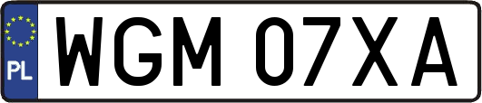 WGM07XA