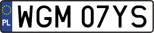 WGM07YS