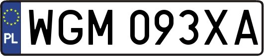 WGM093XA