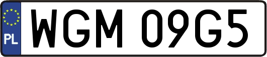 WGM09G5
