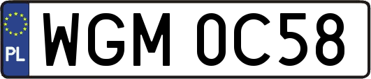 WGM0C58