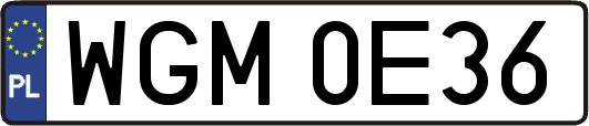 WGM0E36