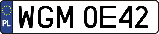 WGM0E42