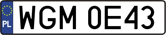 WGM0E43