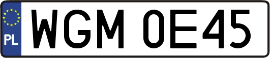 WGM0E45