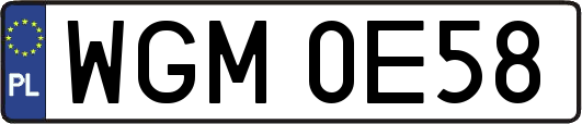 WGM0E58