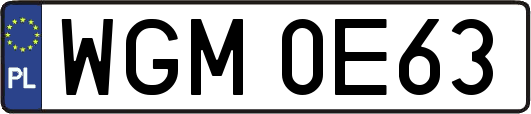 WGM0E63