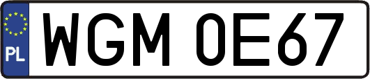WGM0E67