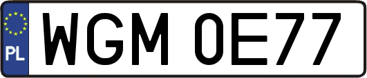 WGM0E77