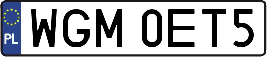 WGM0ET5
