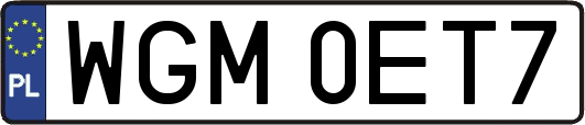 WGM0ET7