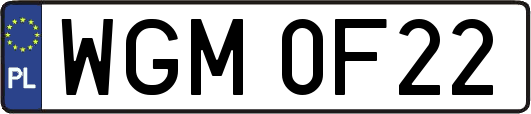 WGM0F22