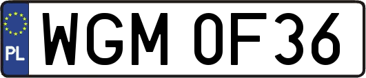 WGM0F36