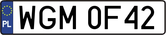 WGM0F42