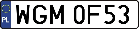 WGM0F53