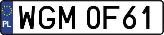 WGM0F61