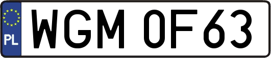 WGM0F63