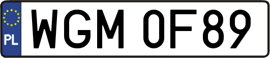 WGM0F89