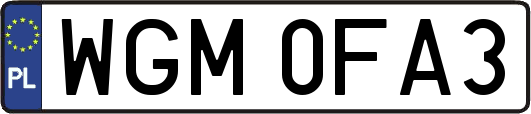 WGM0FA3
