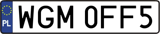 WGM0FF5