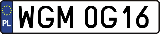 WGM0G16