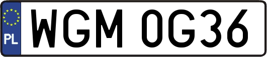 WGM0G36