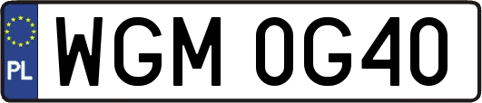 WGM0G40