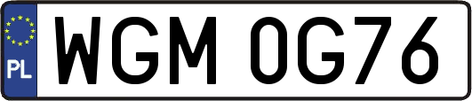 WGM0G76