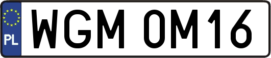 WGM0M16