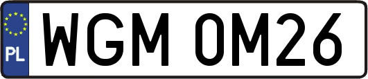 WGM0M26
