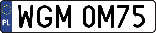 WGM0M75
