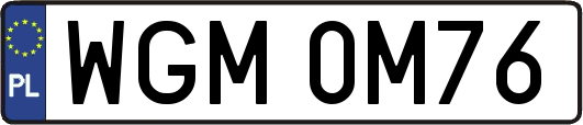 WGM0M76