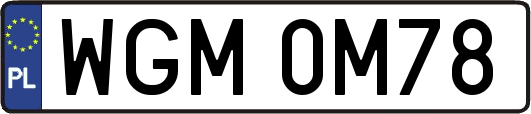 WGM0M78