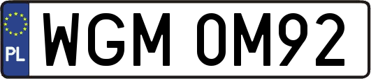 WGM0M92