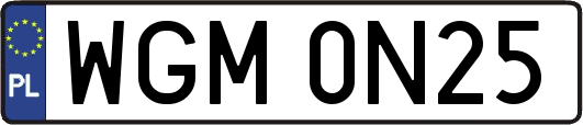 WGM0N25