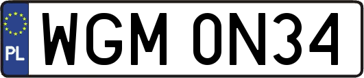 WGM0N34