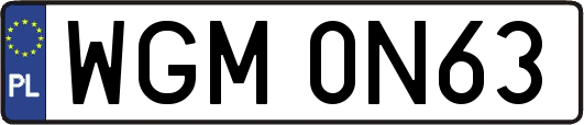WGM0N63
