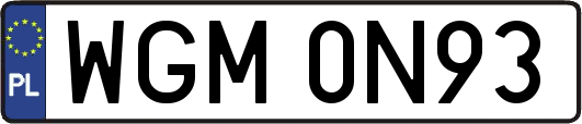 WGM0N93