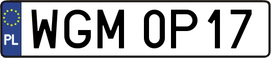 WGM0P17