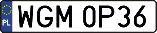 WGM0P36